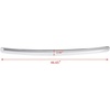 image:imageECOTRIC Truck Hood Molding Trim Moulding Compatible with 20072013 GMC Sierra 1500 2500HD 3500HD Replace for GM1235109 10385156 Without Chrome GrilleChrome Hood Trim