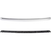 image:imageECOTRIC Truck Hood Molding Trim Moulding Compatible with 20072013 GMC Sierra 1500 2500HD 3500HD Replace for GM1235109 10385156 Without Chrome GrilleChrome Hood Trim