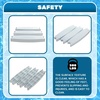 image:imageECOTRIC Universal 18 Swimming Pool Ladder Steps Molded Plastic Rung Step Pedal Accessory Ladder Tread 87901 3Pcs3pcs