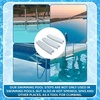 image:imageECOTRIC Universal 18 Swimming Pool Ladder Steps Molded Plastic Rung Step Pedal Accessory Ladder Tread 87901 3Pcs3pcs