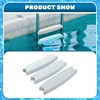 image:imageECOTRIC Universal 18 Swimming Pool Ladder Steps Molded Plastic Rung Step Pedal Accessory Ladder Tread 87901 3Pcs3pcs