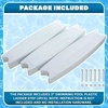 image:imageECOTRIC Universal 18 Swimming Pool Ladder Steps Molded Plastic Rung Step Pedal Accessory Ladder Tread 87901 3Pcs3pcs