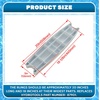 image:imageECOTRIC Universal 18 Swimming Pool Ladder Steps Molded Plastic Rung Step Pedal Accessory Ladder Tread 87901 3Pcs3pcs