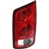 image:imageECOTRIC Pair Tail Light Compatible with 20022006 Dodge Ram 150020032006 Ram 2500 3500 Taillight Turn Signal Light Replacement for 55077348AF CH2801147 55077347AF CH2800147 Red SmokedRedClear Lens