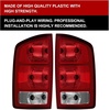 image:imageECOTRIC Pair Tail Light Compatible with 20022006 Dodge Ram 150020032006 Ram 2500 3500 Taillight Turn Signal Light Replacement for 55077348AF CH2801147 55077347AF CH2800147 Red SmokedRedClear Lens