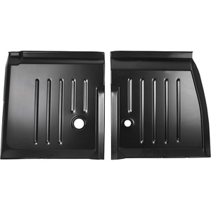 image:imageECOTRIC Cab Floor Pan Front Compatible with 19992007 Chevrolet Silverado GMC Sierra Suburban Tahoe Yukon XL Escalade Avalanche Steel Black  LeftDriver SideLeft  Right